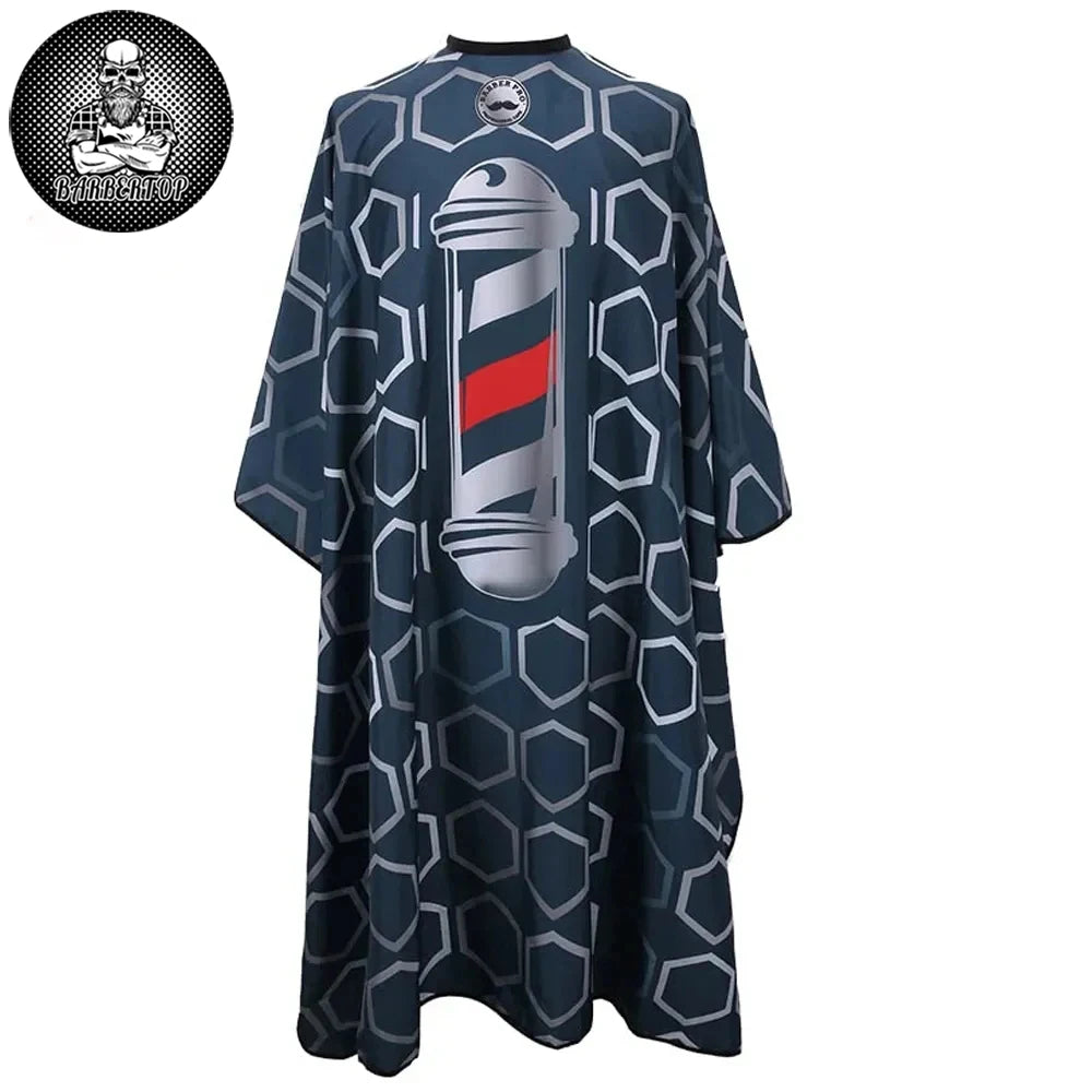 Tabliers de salon de coiffure pour barbier, cape de coupe de cheveux, tissu de coiffure, tablier de coupe de cheveux pour coiffeur, fournitures de styliste professionnel