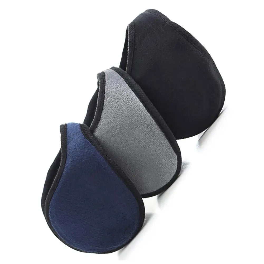 Thicken Winter Unisex Headphones Fleece Warmer Earmuff Warm Plush Cloth Ear Muffs Cover Earwarmers Earlap Warmer Ear Protector