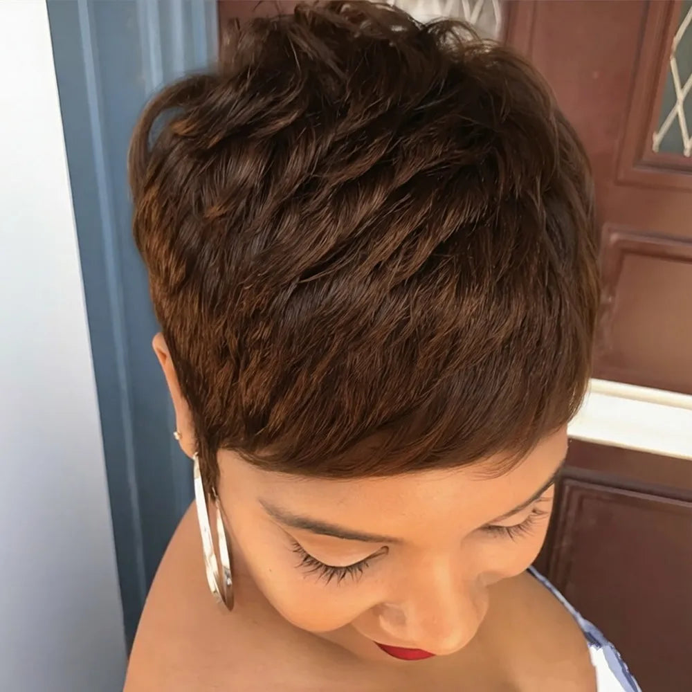 Layered Pixie Wig