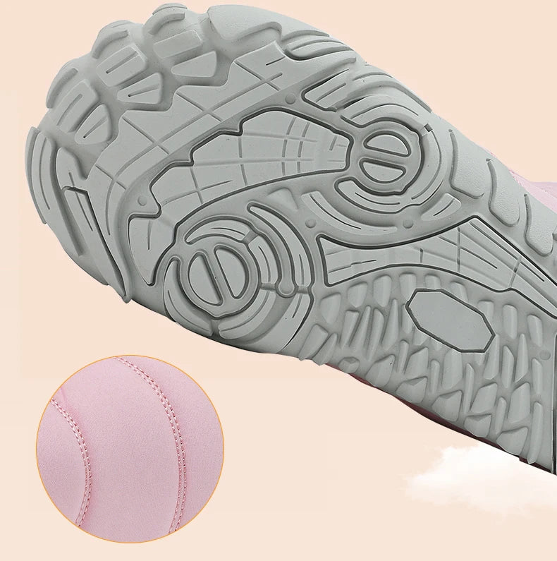 Winter Snow Boots Children's Shoes For Boys Girls Warm Plush Ankle Boots Outdoor Waterproof Anti Slip Kids Cotton Shoes Fashion