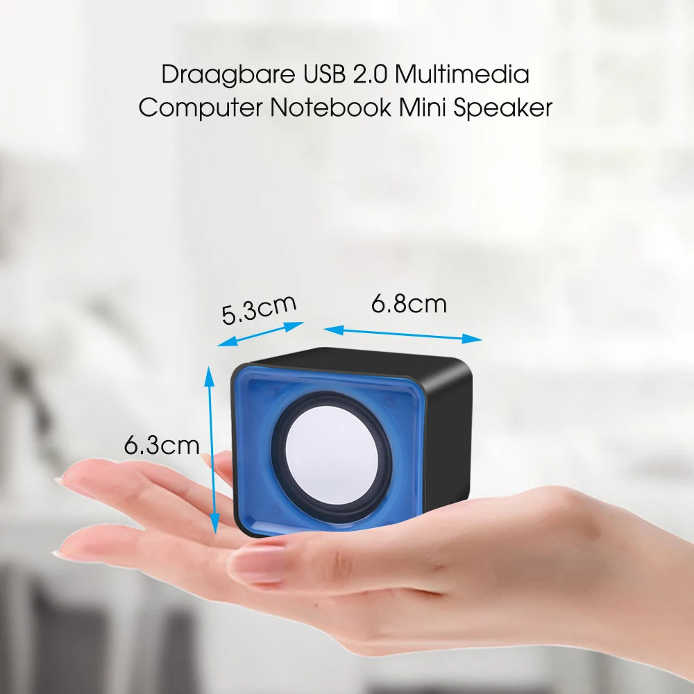 Altavoz de computadora para PC portátil de escritorio Caixa De Som Caja de sonido Sistema de audio de música Bocina Columna Acústica Columna Unidad amplificada