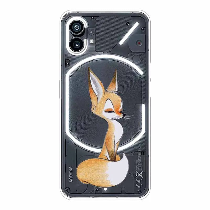 Coque transparente en silicone TPU souple pour téléphone Nothing Phone 1 (2022)