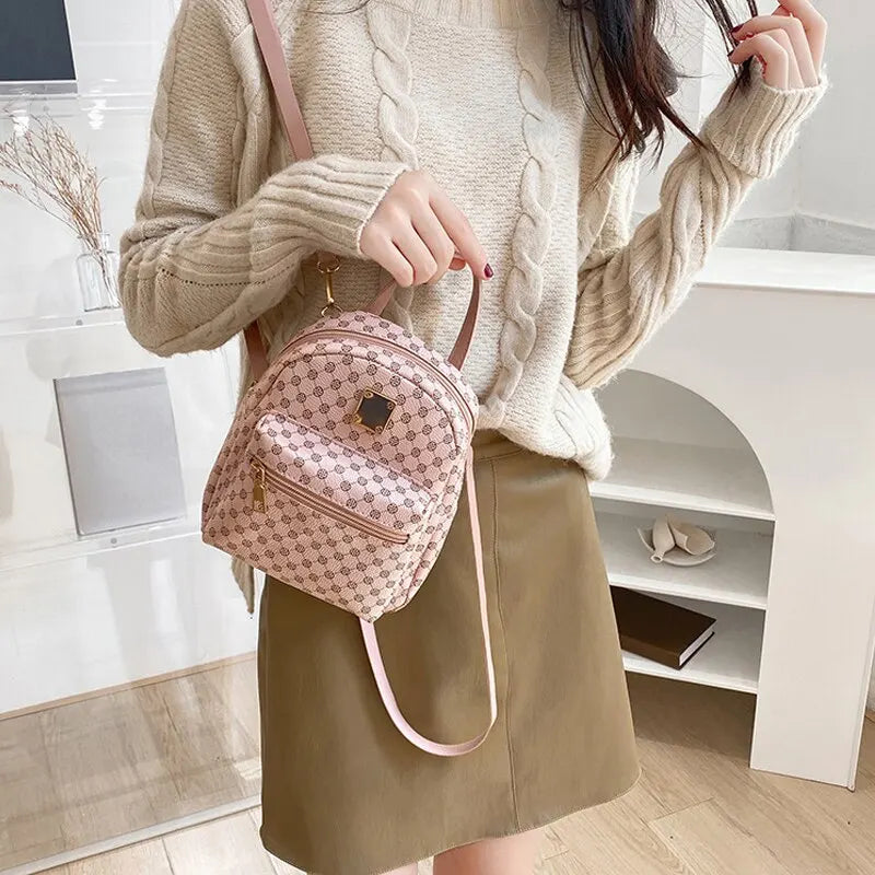 Mochila clásica para mujer, a la moda, para la escuela, para el uso diario, para ir de compras, para niñas, mochilas escolares.