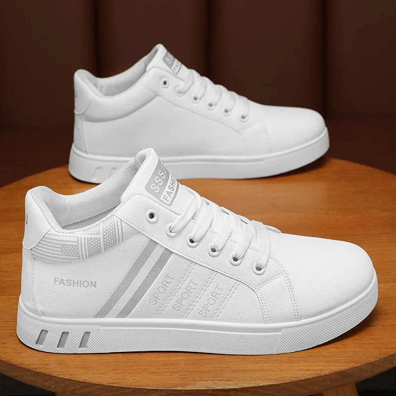 Zapatillas deportivas informales de gran tamaño para hombre, de la nueva colección, estilo coreano, a la moda, para monopatín