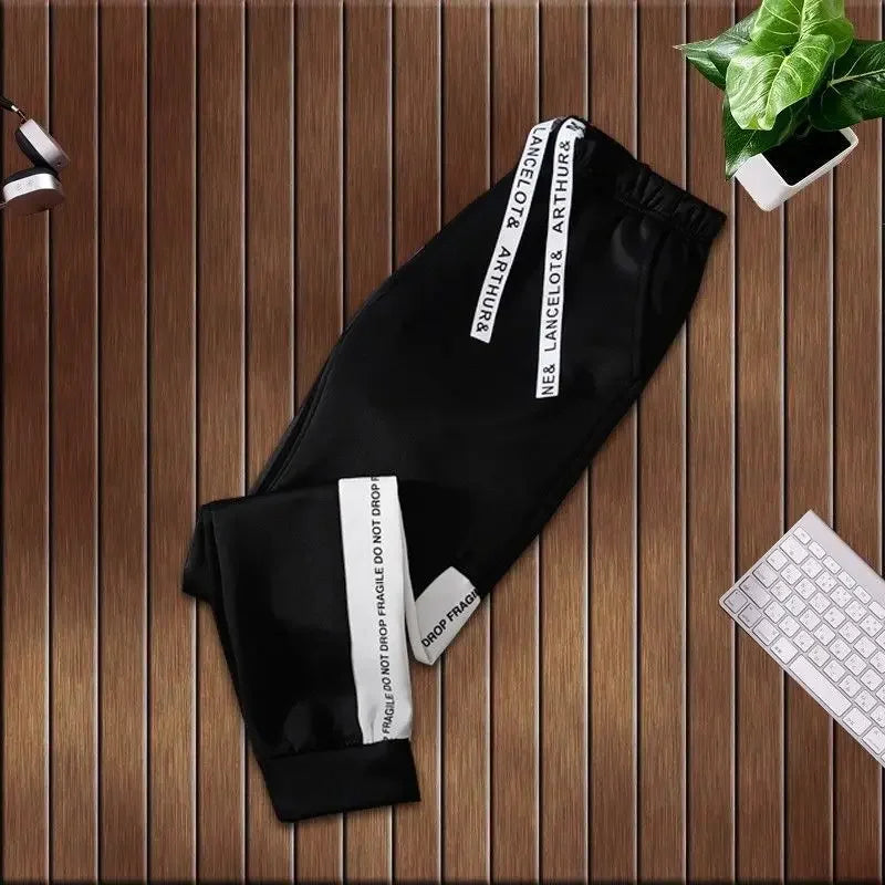 Chándal de hombre casual de lujo con sudadera con capucha de alta calidad, clásico, blanco y negro, traje de simplicidad o top o pantalones para correr