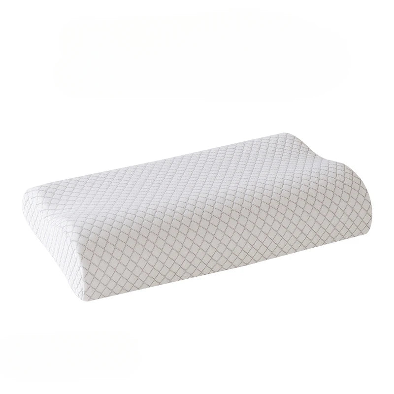Almohada larga de espuma viscoelástica, almohada protectora cervical de rebote lento, almohada de maternidad con forma para dormir, almohadas ortopédicas