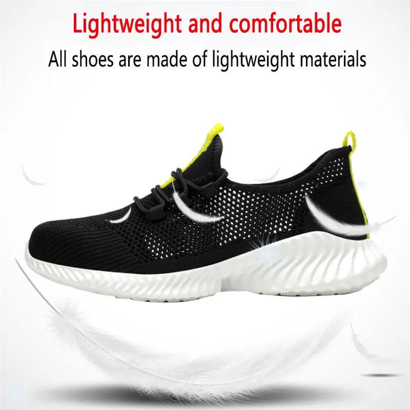 Summer Safety Work Shoes – Lightweight, Breathable & Protective