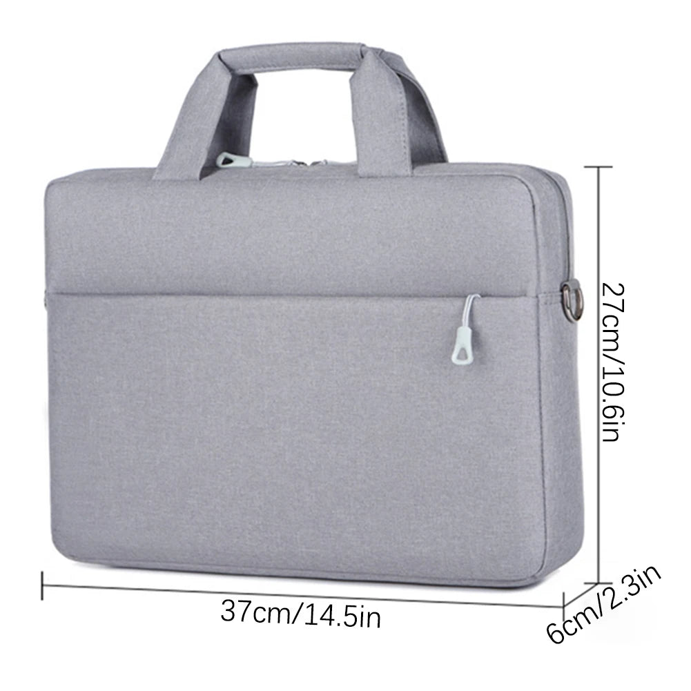 Sacoche pour ordinateur portable 15 pouces, sacoche fine et minimaliste avec poignée pour voyage d'affaires