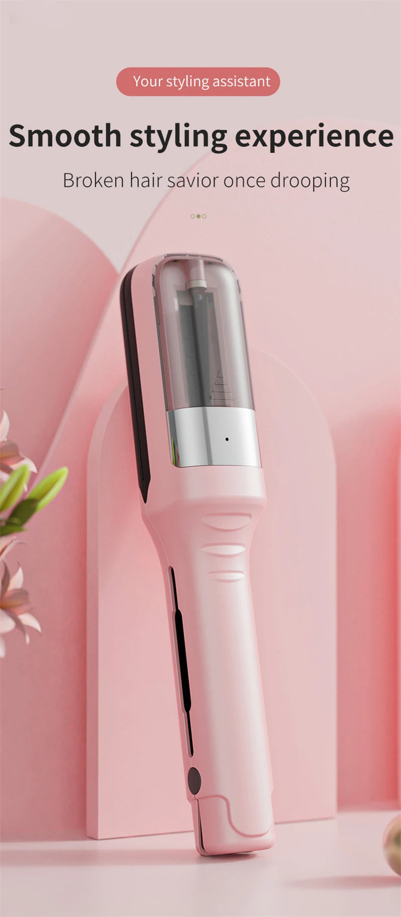 Recortador de puntas de cabello, removedor de puntas abiertas, cabello seco, dañado, quebradizo, automático profesional, para mujeres, máquina de corte de cabello inalámbrica