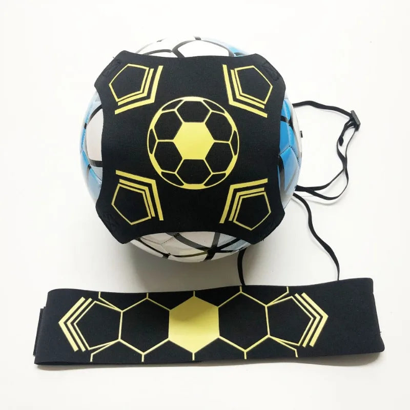 Entraîneur de football, équipement d'entraînement de football/volley-ball/rugby, aide à l'entraînement en solo au lancer de coup de pied de football, aide au contrôle des compétences