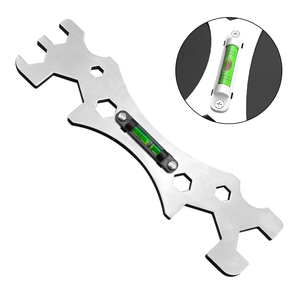 19*5,8*0,25 cm Rørleggerreparasjonsverktøy Dusjinstallasjonsverktøy Manuelt rørleggerverktøy Allsidig bruk Lett design