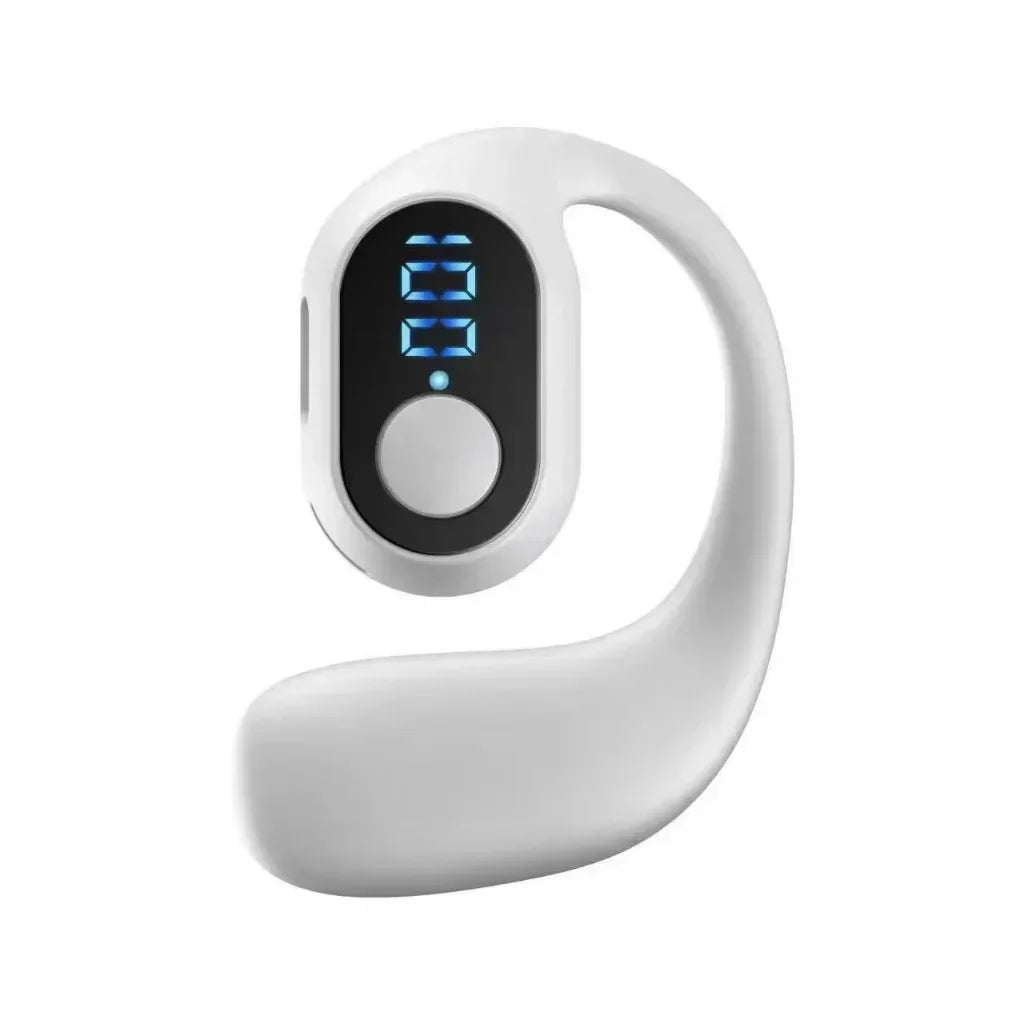 Auricular Bluetooth 5.3 TWS Inalámbrico de Gancho Orejero Auricular HiFi Estéreo con Reducción de Ruido Impermeable para Huawi Xiami