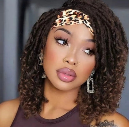 Dreadlock Headband Wig