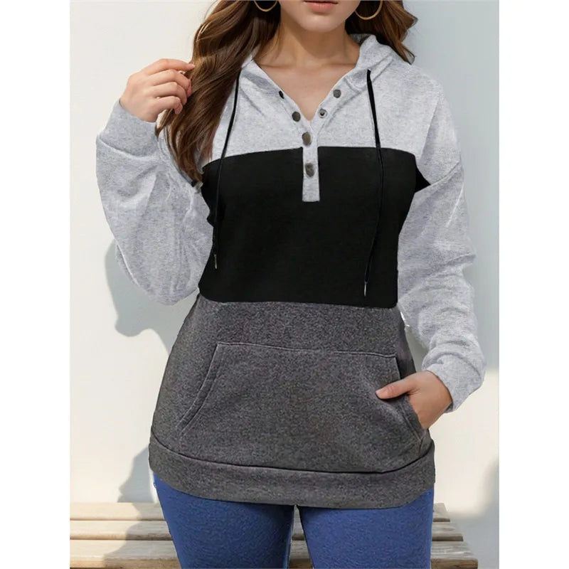 Women’s Color-Block Hoodie