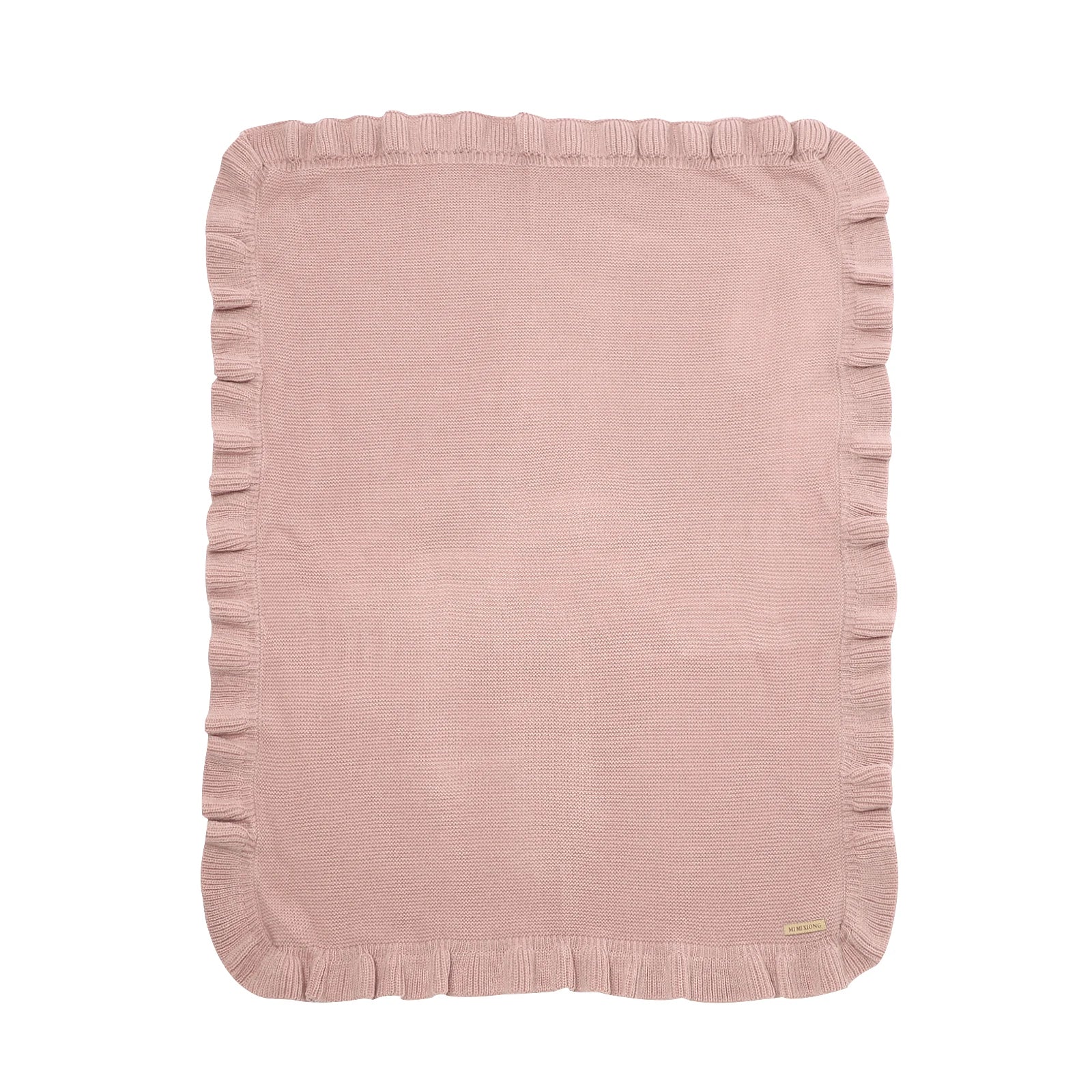 Knitted Baby Blankets Newborn Swaddle Wrap Ruffle Blankets Toddler Infant Bedding Quilt New Born Basket Stroller Blankets