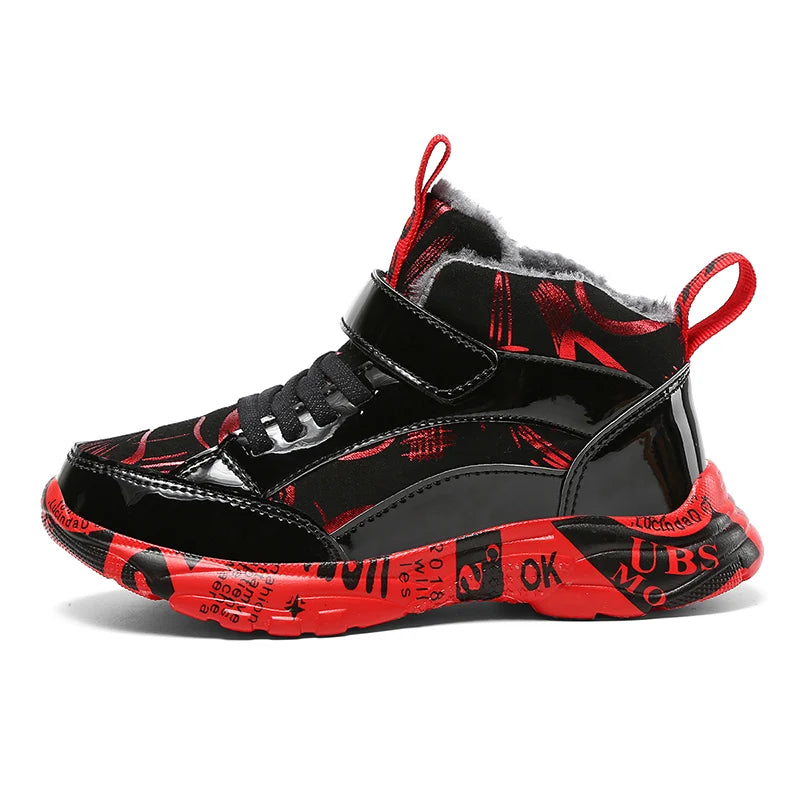 Golden Kids’ Sneakers – Sporty Style, Everyday Comfort