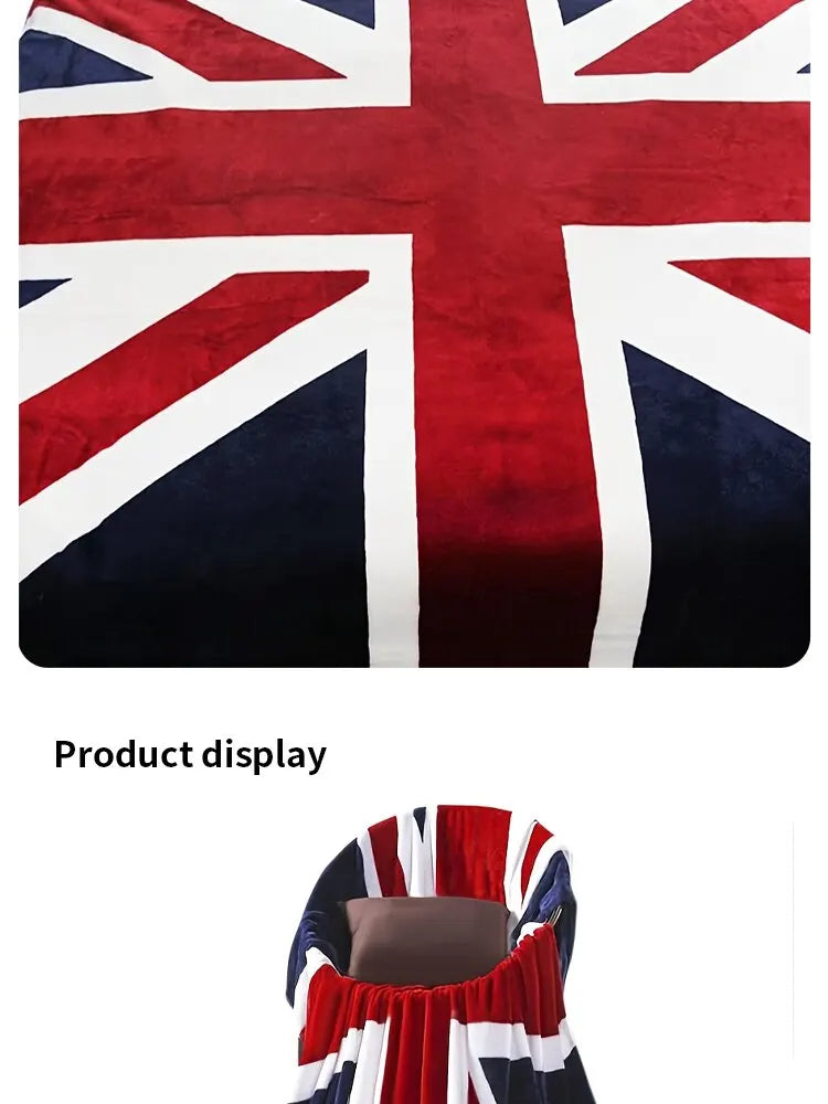 Bed Blankets-Warm and Plush Throw for Sofas, Sofas, Cars, and Travel-Machine-washed English Style Blankets
