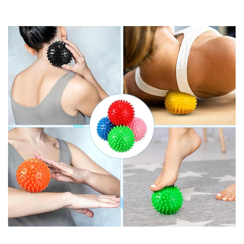 Yoga Fitness Waist Shoulder Neck Foot Massage Massage Ball Fascia Ball Muscle Relaxation Massage Hard Neck Membrane Meridian