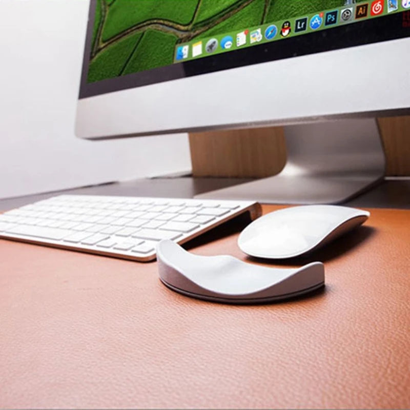 Musehåndleddsstøtte Silikon Håndpute Myk Pute Håndflatestøtte Beveger seg med håndleddet Forretningskontor Dataspill Slitesterkt Armstøtte