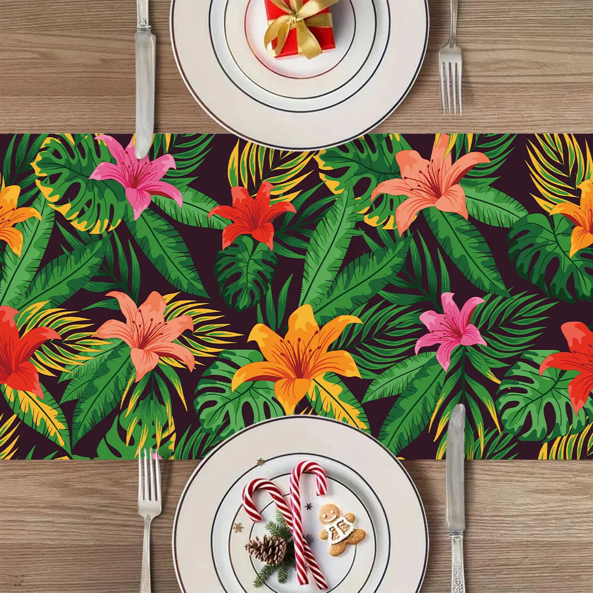 Chemin de table guirlande hawaïenne Hawaii Luau Tropical Party Decor Kids Favors Vaisselle ALOHA Summer Beach Birthday Party Supplies