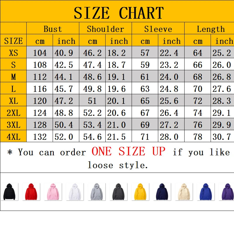 Mens Hoodies Fashion Warm Sweatshirt Graphical Print Hip Hop Hoodies Casual Pullovers Hoodies Streetwear Spring Autumn New Hoody