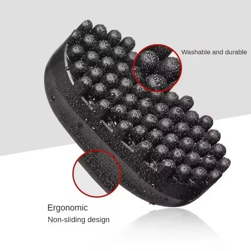 Éponge professionnelle pour cheveux bouclés, brosse magique à torsades, brosse à cheveux naturelle pour dreadlocks, outil de coiffure afro, salon