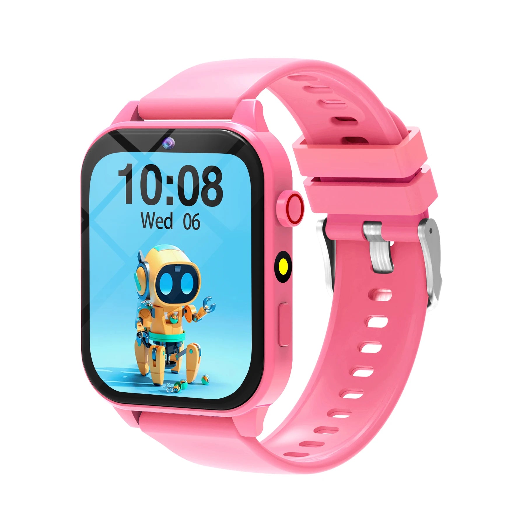 Montre connectée pour enfants, écran tactile HD, caméra, 18 jeux, surveillance du sommeil, réveil, calculatrice, cadeau d'anniversaire pour garçons et filles