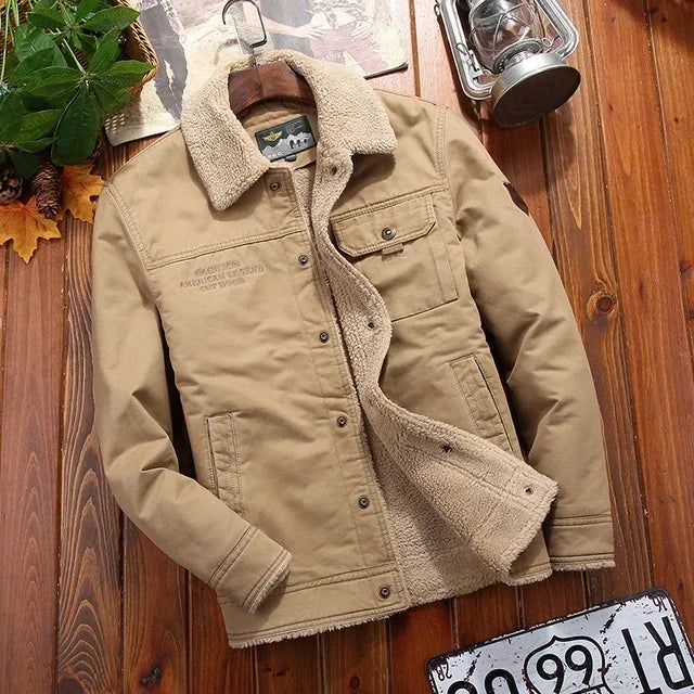 Ropa de abrigo: Chaqueta tipo bómber de forro polar, cortavientos para hombre, parkas masculinas gruesas y cálidas, chaquetas militares de invierno para hombre, abrigos con cuello de piel.