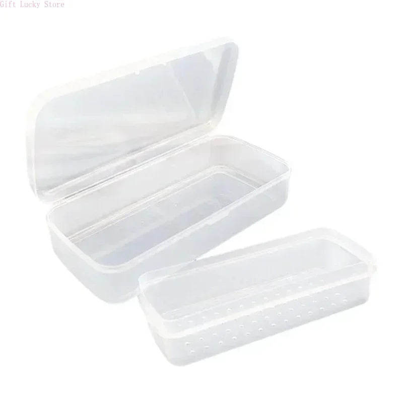 Nail Art Tools Sterilizer Tray, Disinfection Pedicure Manicure Tools Box, Salon Tools