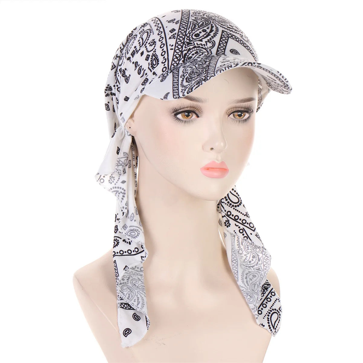 Brim Hijab Baseball Cap