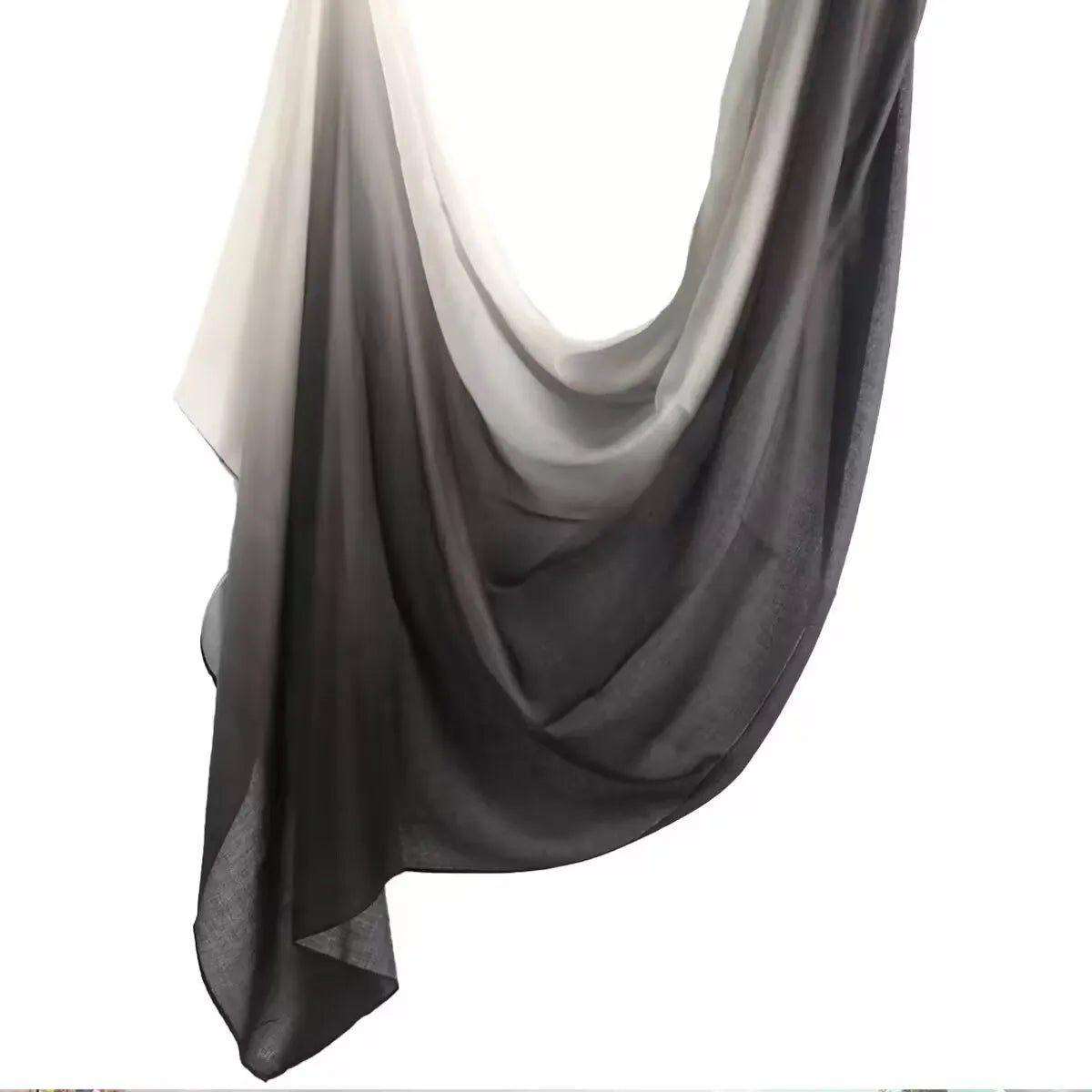 Estampado de acuarela, hiyab musulmán, pañuelo de mármol, suave, transpirable, protección solar, ligero, chal de playa de verano para mujer