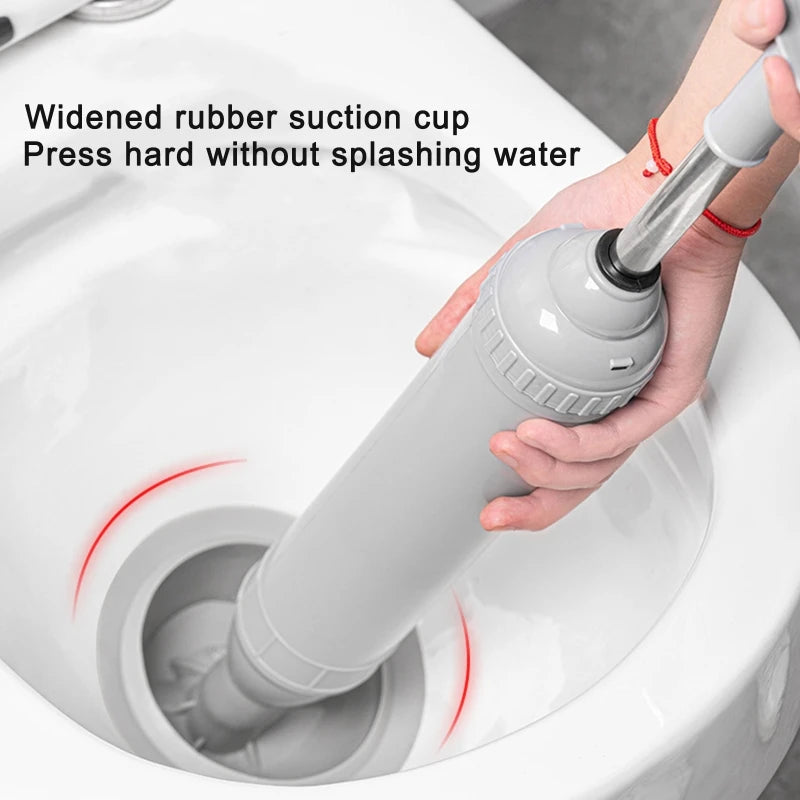 Manual Powerful Toilet Plunger Bathroom Sink Plumbers Plunger Air Drain Blaster Toilet Unclogger Plumbing Tools