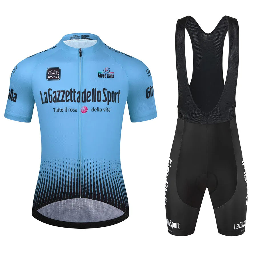 Tour Of Italy Ropa De Ciclismo Maillot Conjunto De Verano Bicicleta De Carretera De Manga Corta Ropa De Ciclismo Hombre Conjunto De Maillot Mtb Ropa Deportiva