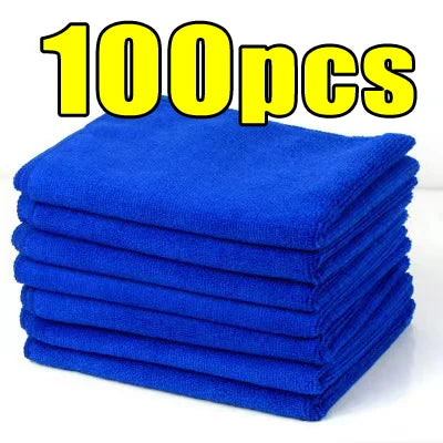 Paños de limpieza de microfibra Paños de microfibra sin pelusa Toallas de limpieza reutilizables con súper absorbencia para ventanas de automóviles