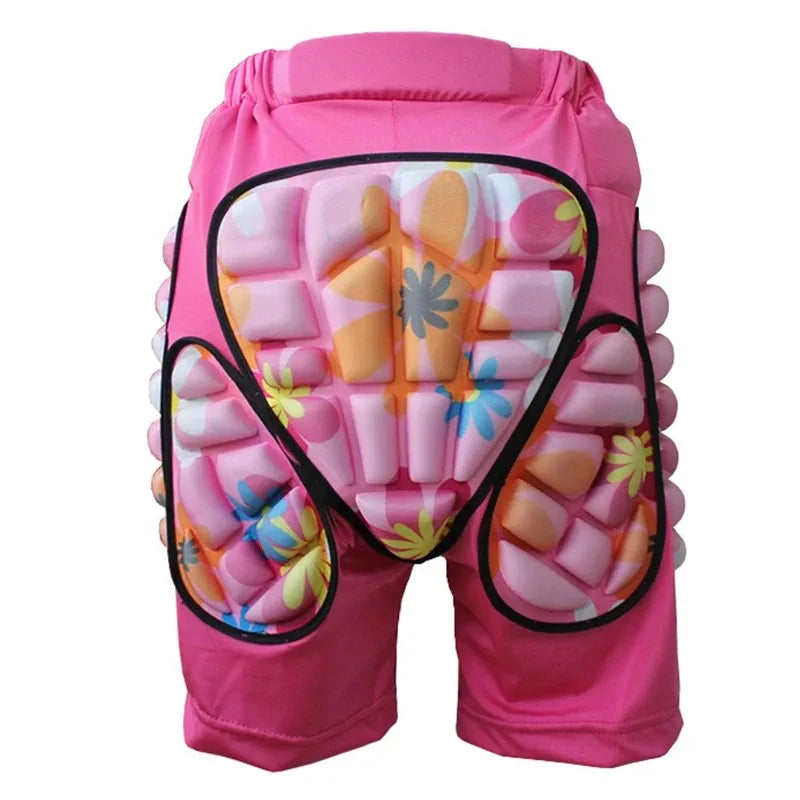 Pantalones cortos de esquí y snowboard, de EVA, con almohadilla protectora de cadera 3D para niños, equipo de protección para patinaje y equitación, protector acolchado resistente a caídas.