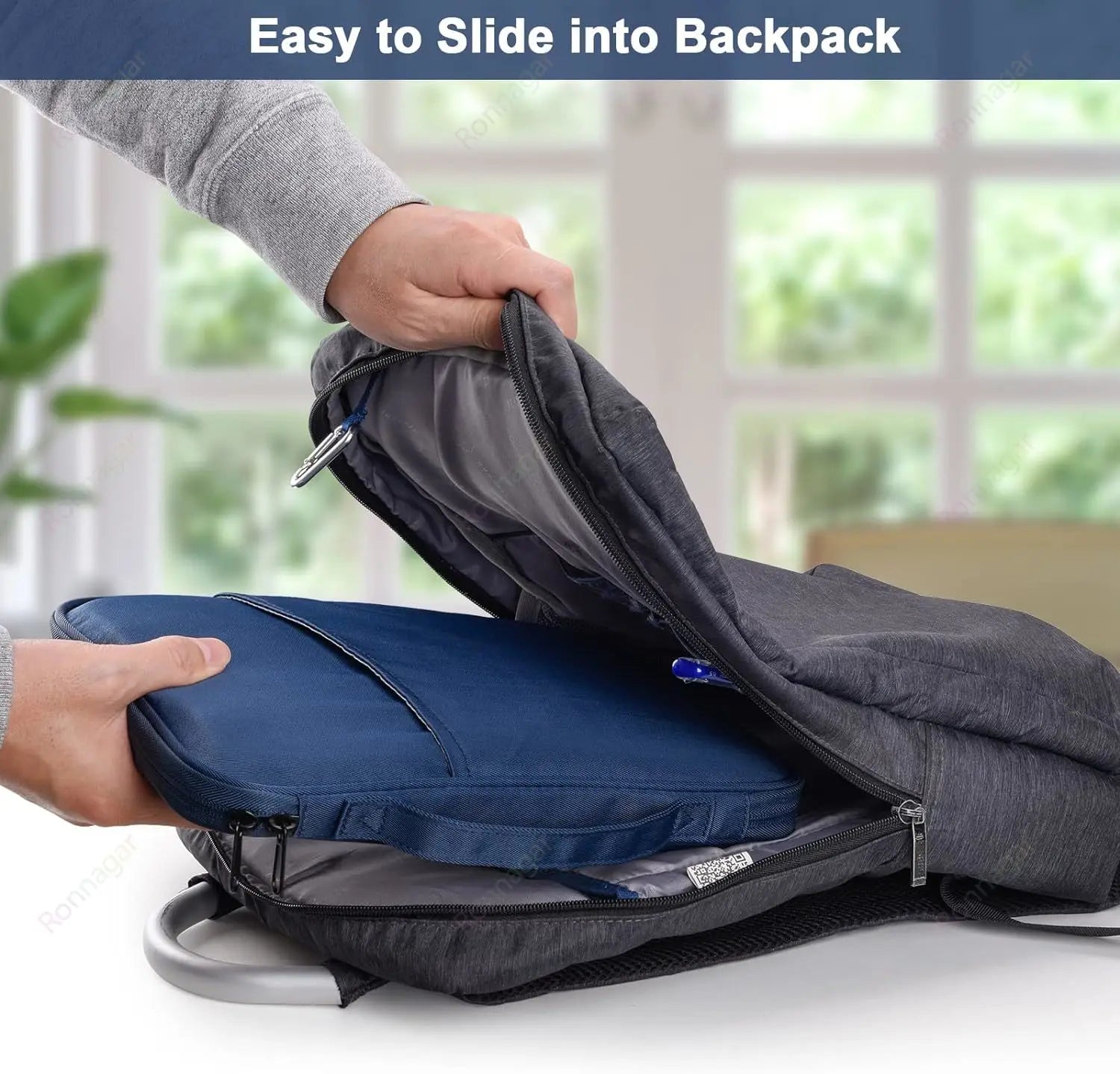 Laptopveske kompatibel med MacBook Air/Pro 13-13,6-15 tommer 2025 MacBook Pro 14 MacBook Air M4 M3 M1 M2 13/13,3/13,6/14/15''