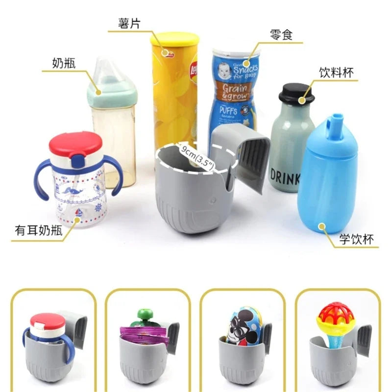 Bandeja Organizadora de Bebidas y Vasos para Coche, para Bebés, Soporte para Vasos, Botellas de Agua, Accesorio para Coche