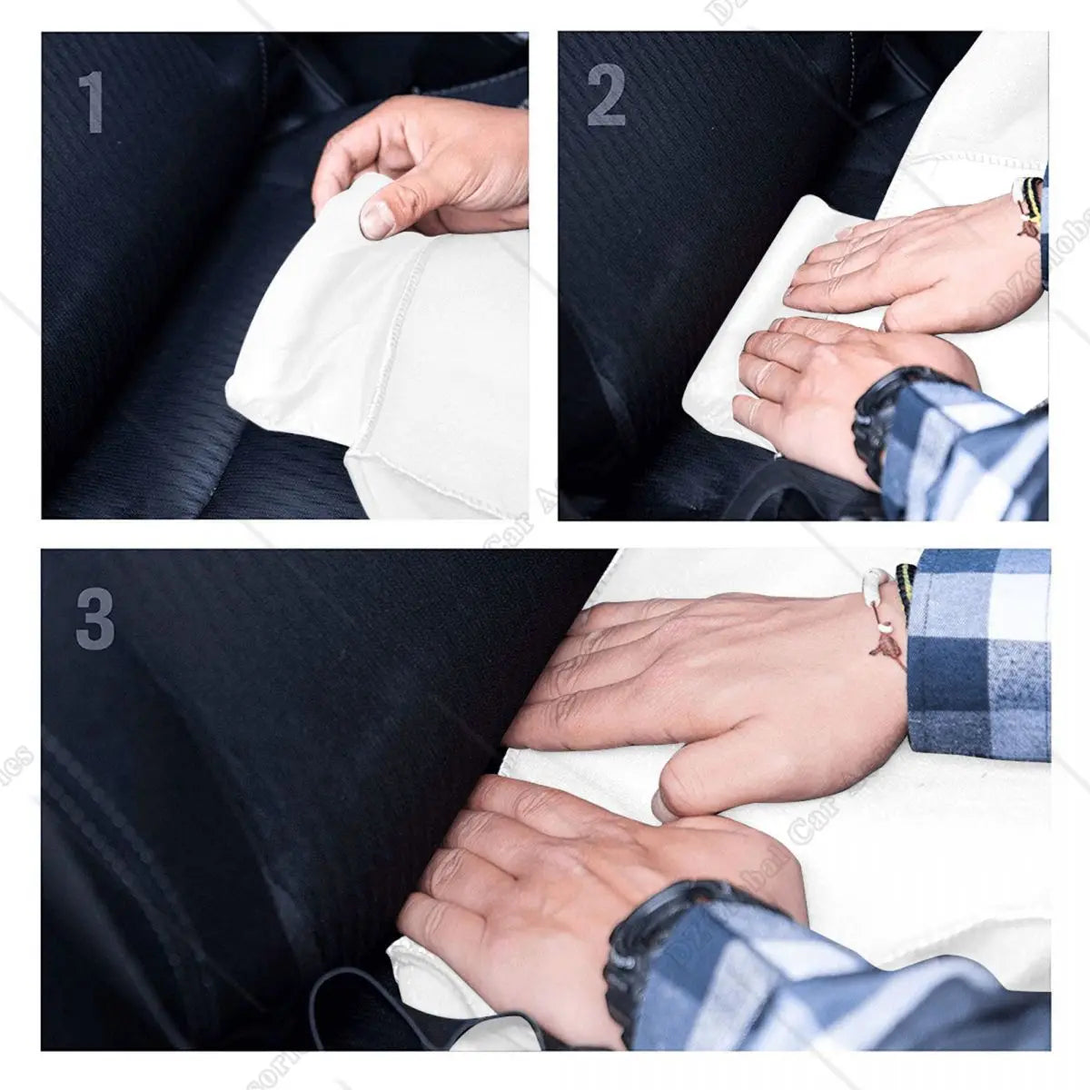 Housses de siège auto à imprimé léopard bleu pour hommes et femmes. Confortables et universelles, elles protègent les sièges avant baquets.