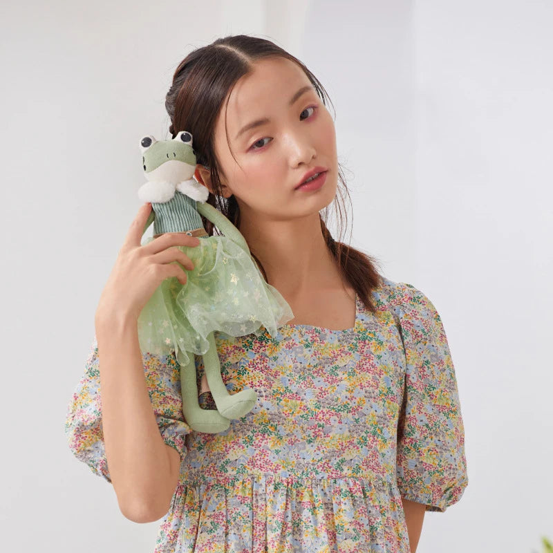 38cm Animales de Peluche Hechos a Mano Lindo Unicornio Elefante Conejo Gato Muñeco Durmiente con Vestido Juguetes de Confort para Bebés Regalos para Niños