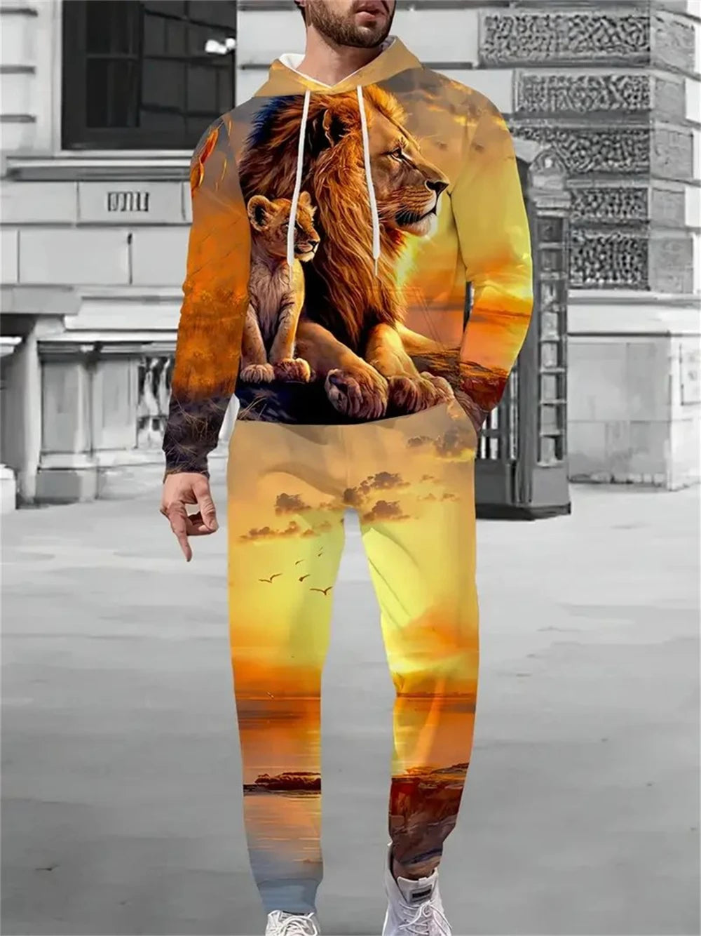 Tiger Hoodie Tracksuit
