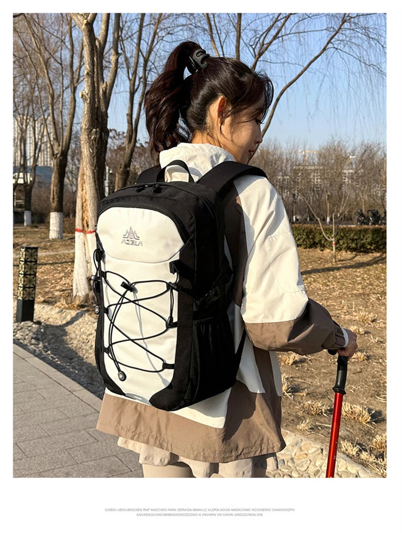 Sac à dos de randonnée léger pour voyage, camping, escalade, grand format, pour ordinateur portable, week-end, sport, école