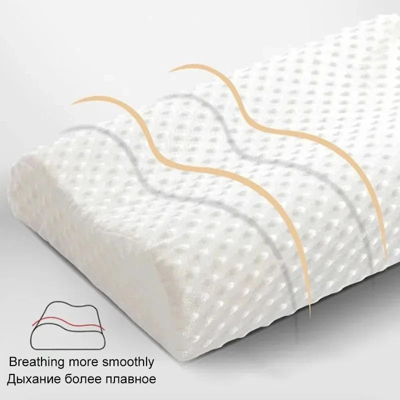Oreiller orthopédique en mousse à mémoire de forme pour dormir sur le côté, réglable, pour soulager les douleurs au cou et aux épaules, JAF028