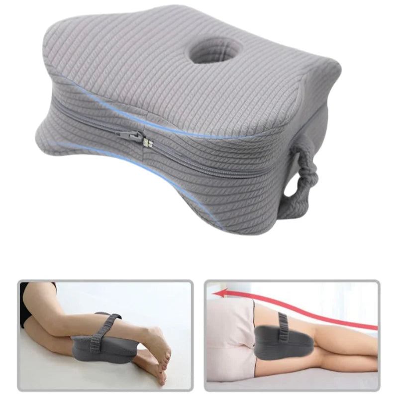 Memory Foam Leg Clip Pillow Pregnant Women's Bedding Elderly People's Knee Relaxation Pillow Side Sleeping Stress Relief Pillow