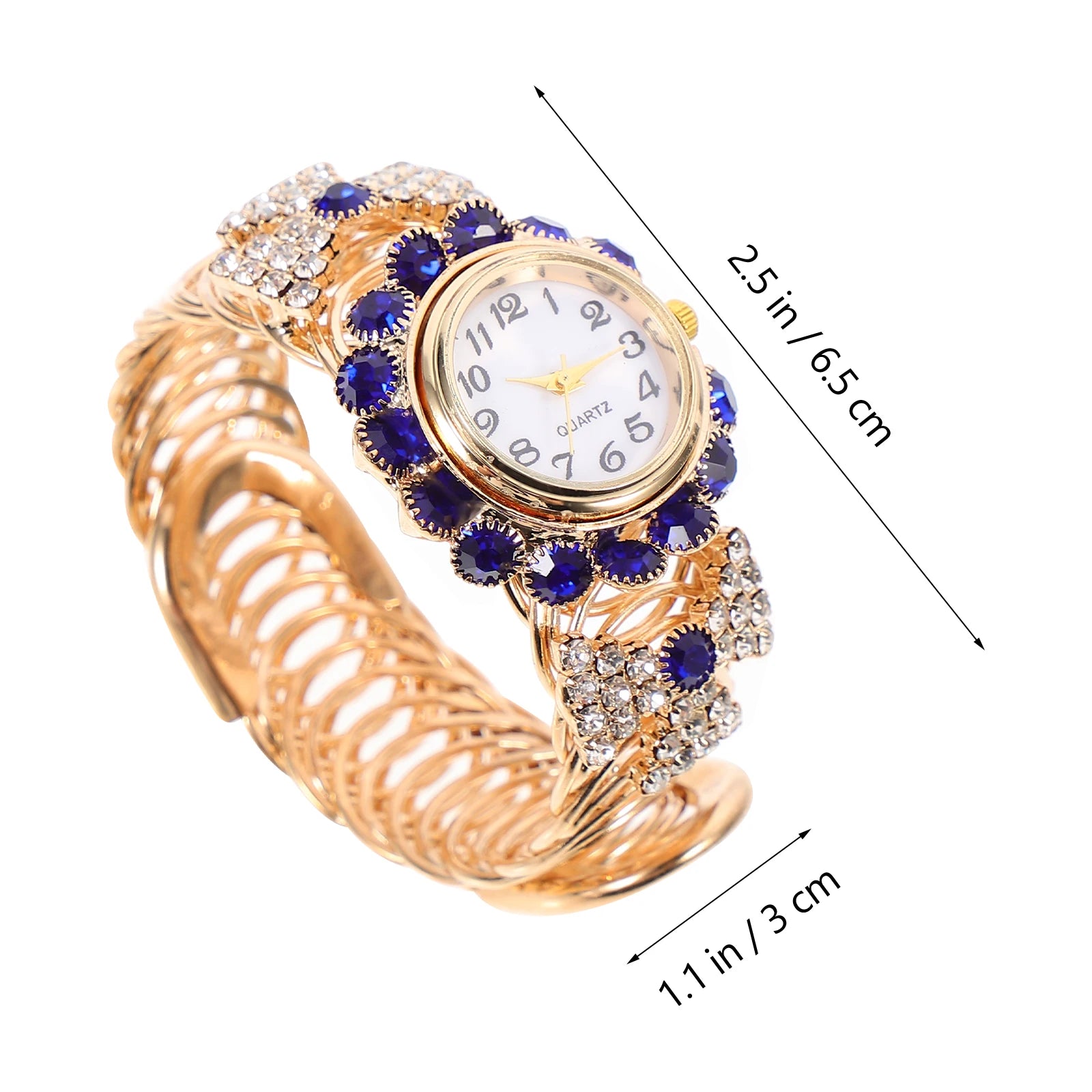 Ladies Watch Female Watches Luxury for Women Woman Women’s Bling Rhinestones Fashion