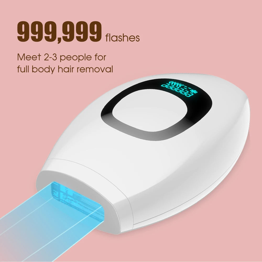 Depiladora Láser IPL Corporal para Bikini, Depilación Láser para Mujeres, Depiladora de Luz Pulsada Permanente, Depiladora Láser de Uso Doméstico