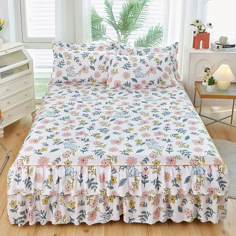 Par de fundas de almohada ultrasuaves con estampado floral