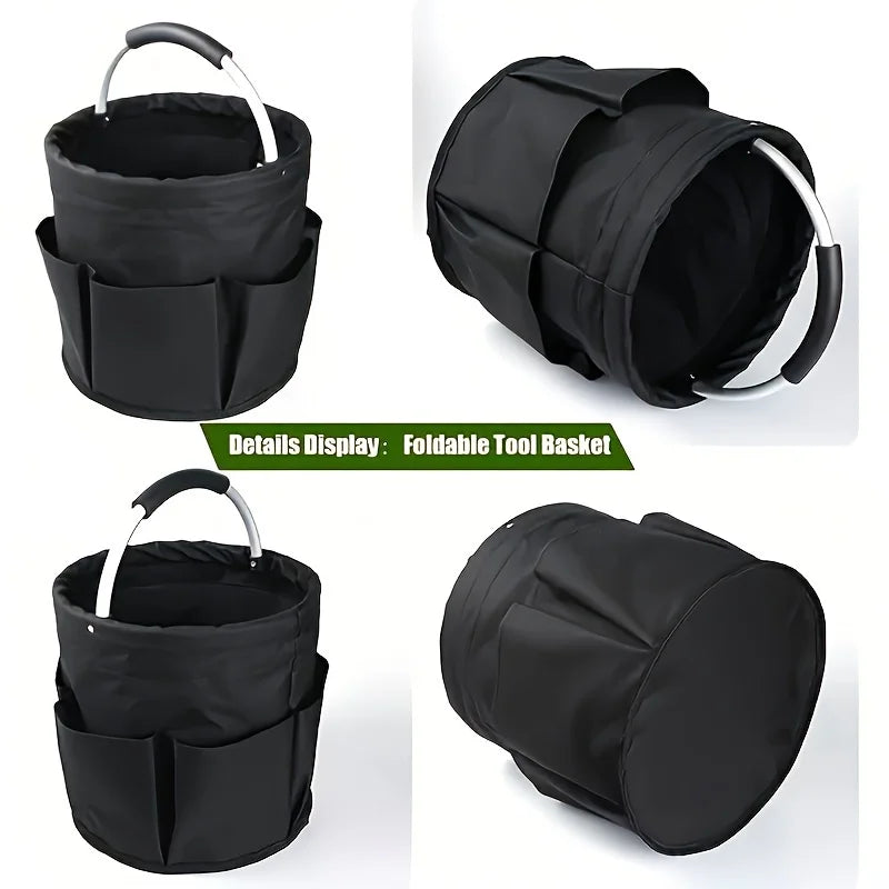 Bag-in-Bag, Portable Storage Organizer Bag for Workers, Small Tool Storage Pouch