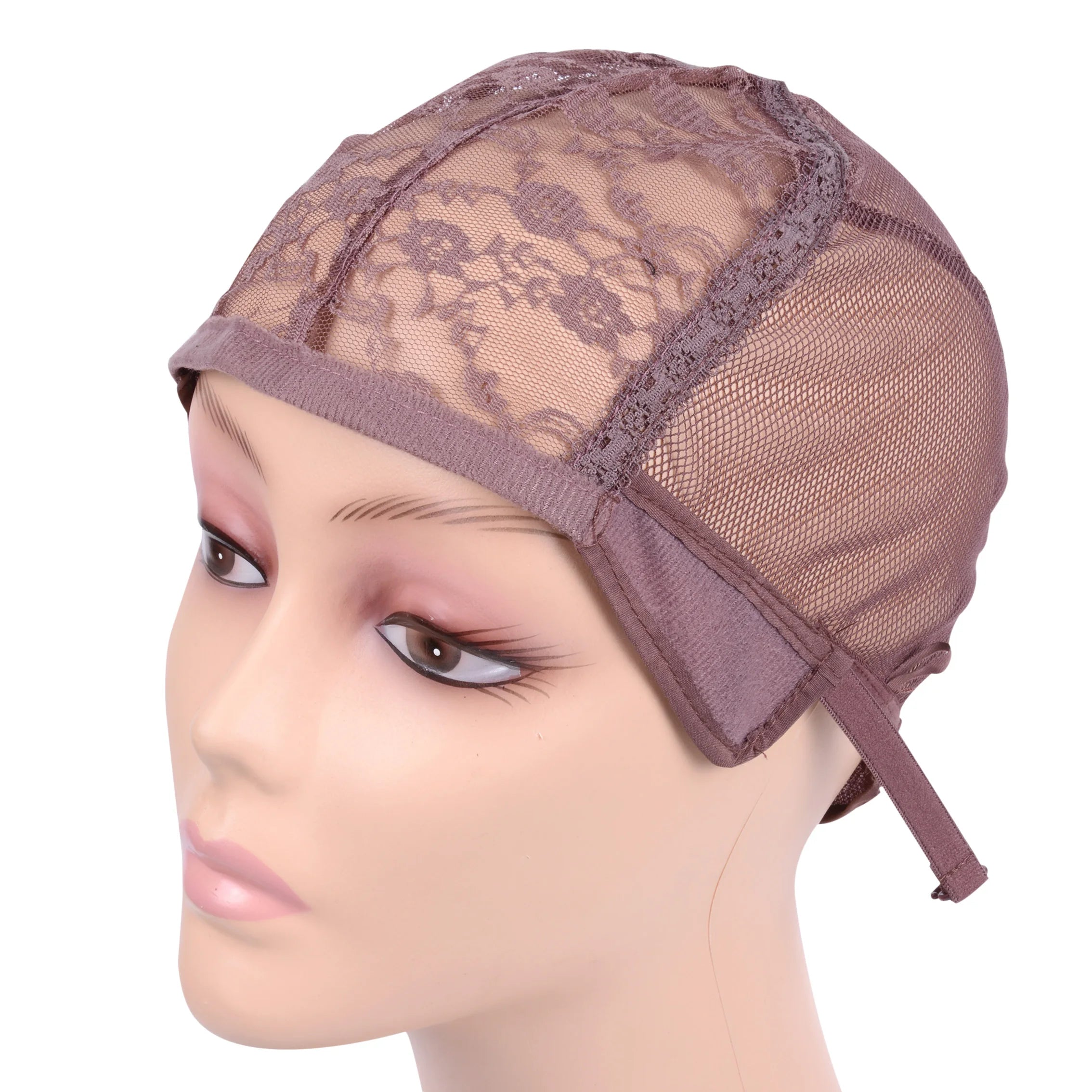 Wig Cap for Making Wigs With Adjustable Strap on The Back Weaving Cap Size Glueless Good Quality Hair Net Black