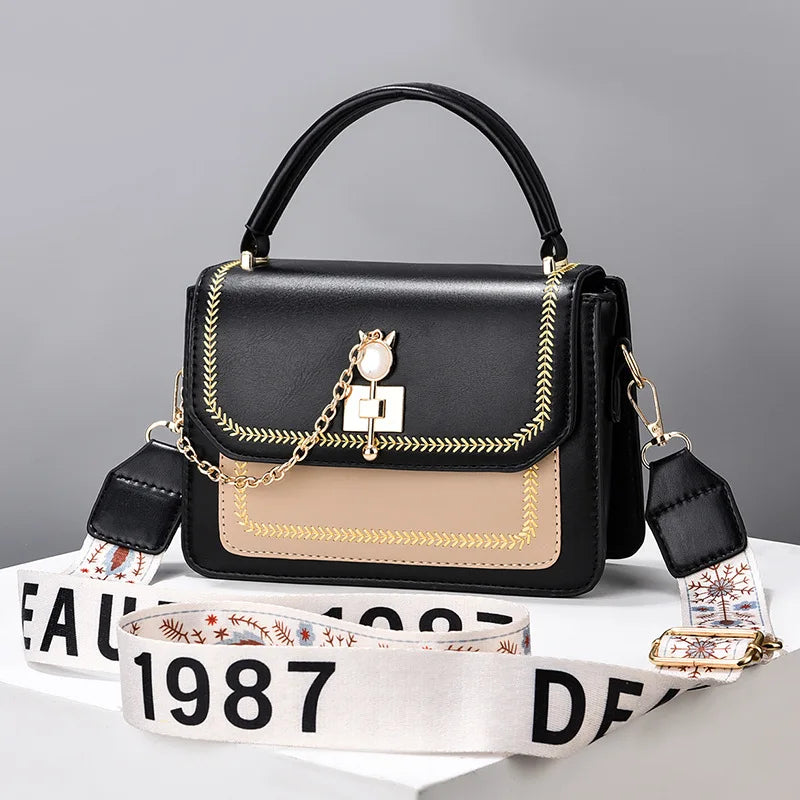 Bolso de hombro para mujer, de alta calidad, a la moda, de gran capacidad, casual, tipo bandolera