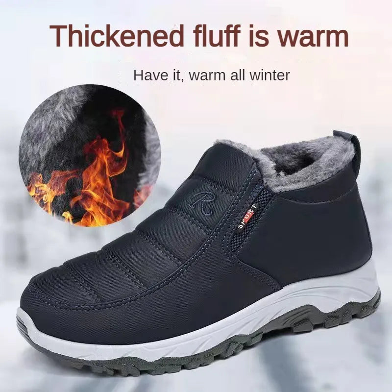 Women's Shoes Autumn Winter Casual Cotton Chunky Sole Warm Anti-Slip Affordable